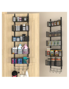 Organizador Sobre La Puerta VyGrow con 5 Cestas Ajustables