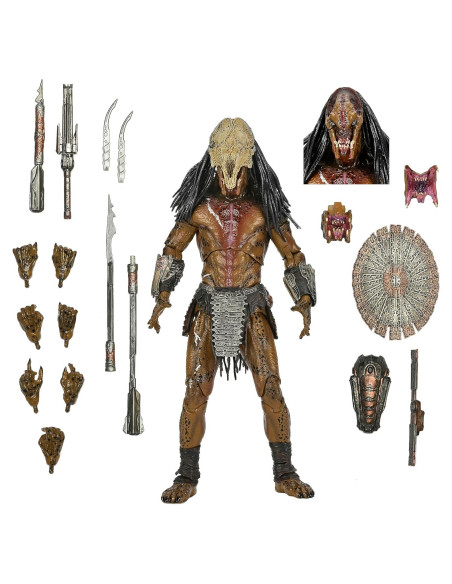 Figura de acción NECA Prey Ultimate Feral Predator 19 cm Figura de acción NECA Prey Ultimate Feral Predator 19 cm