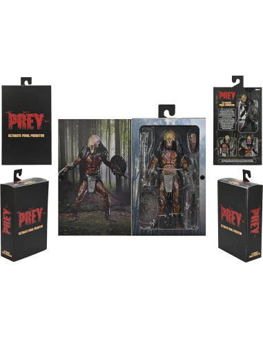 Figura de acción NECA Prey Ultimate Feral Predator 19 cm