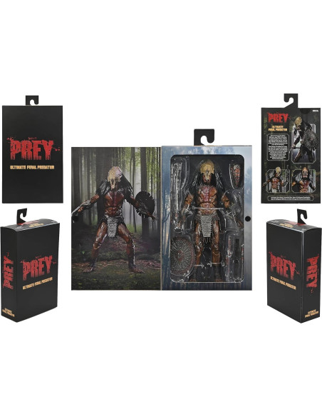 Figura de acción NECA Prey Ultimate Feral Predator 19 cm Figura de acción NECA Prey Ultimate Feral Predator 19 cm