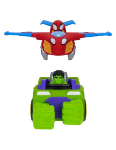 Tanque de Unión Marvel Spidey y Hulk - 15.24 cm y 10.16 cm