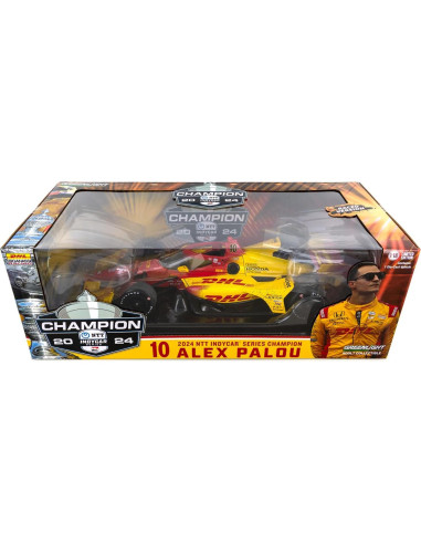 Coche Diecast Greenlight 1:18 Alex Palou Campeón Indy 2024