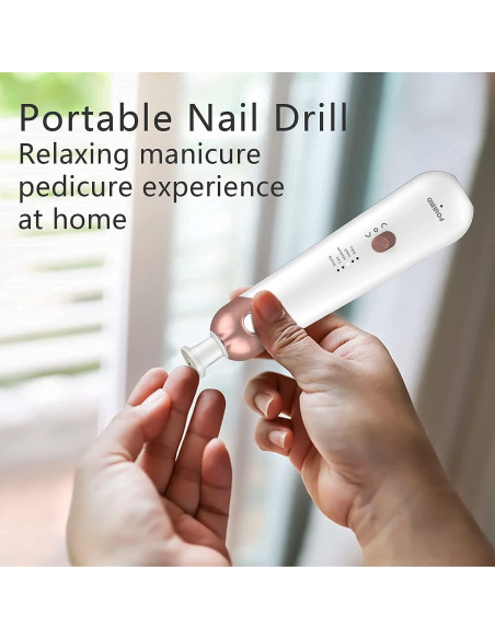 Kit de Manicura y Pedicura Eléctrico POLAMD 5 Velocidades Kit de Manicura y Pedicura Eléctrico POLAMD 5 Velocidades