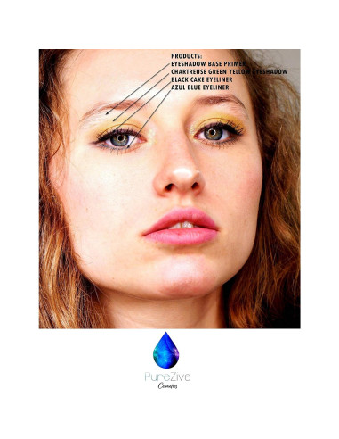 Delineador de Ojos en Pasta Negro Mate y Sombra Activada por Agua