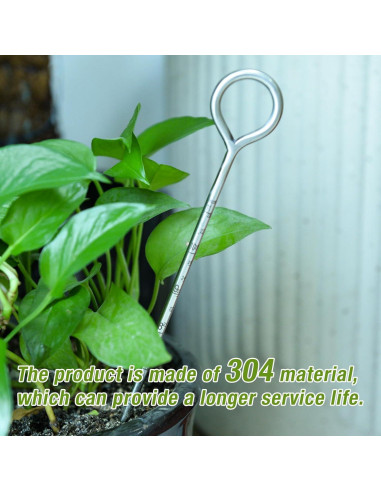 Medidor de Humedad de Suelo Lichtund 25.4 cm para Plantas