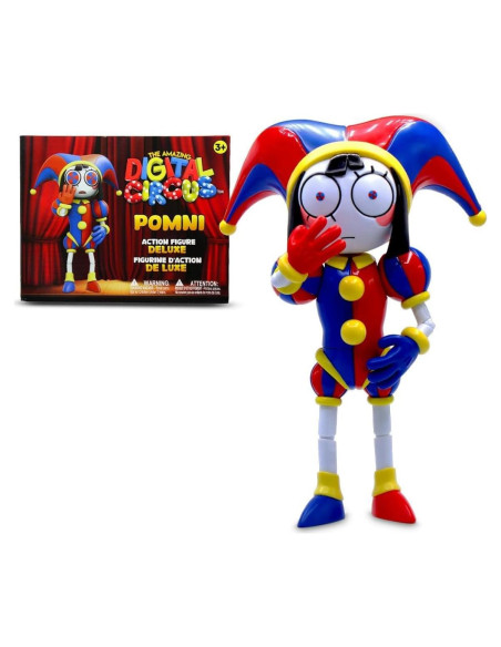 Figura de Acción Pomni Just Toys 15.24 cm Articulada Figura de Acción Pomni Just Toys 15.24 cm Articulada