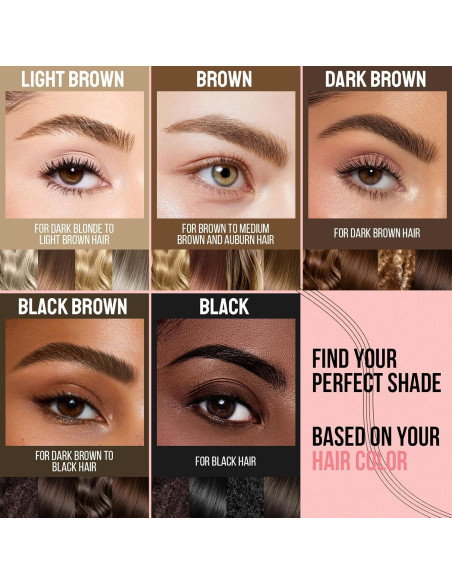 Lápiz de Cejas iMethod Negro - Microblading 2 ML con Punta de 4 Horquillas Lápiz de Cejas iMethod Negro - Microblading 2 ML con Punta de 4 Horquillas