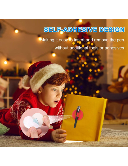 Soporte de Lazo para Bolígrafo uxcell - 4 Piezas Beige Soporte de Lazo para Bolígrafo uxcell - 4 Piezas Beige