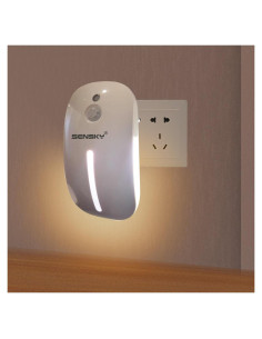 Luz Nocturna con Sensor de Movimiento Sensky FG-22033U 5.7x5.3cm