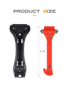 Rompeventanas y Cortador de Cinturón SCUARI 2 en 1 - Emergencia 2