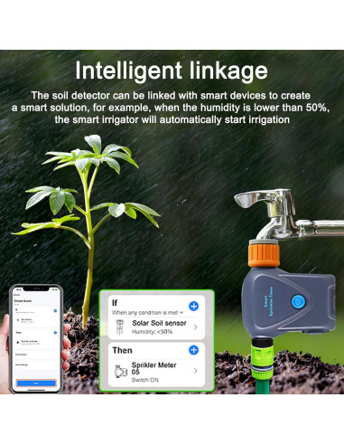Medidor de Humedad del Suelo WiFi Neo - Higrómetro Inteligente