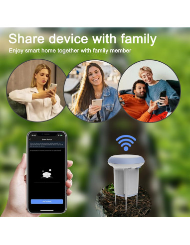 Medidor de Humedad del Suelo WiFi Neo - Higrómetro Inteligente