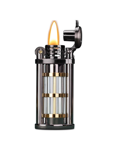 Encendedor Antorcha Recargable Lliang Negro a Prueba de Viento