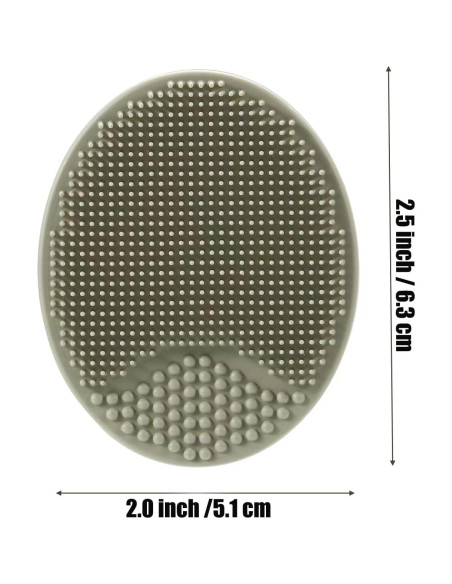 Pincel de Baño de Silicona PandaEar para Bebés - 4 Piezas Azul Pincel de Baño de Silicona PandaEar para Bebés - 4 Piezas Azul