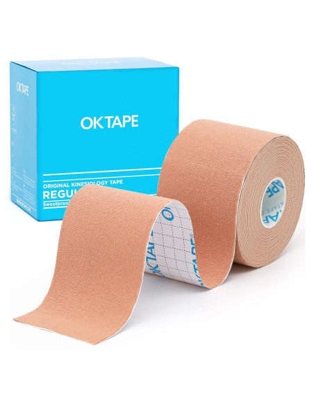 Cinta Kinesiología CINTA OK Beige 5m Soporte Deportivo Cinta Kinesiología CINTA OK Beige 5m Soporte Deportivo