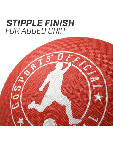 GoSports Balones de Kickball Oficiales con Bomba - 2 Piezas