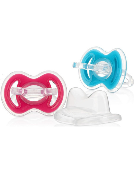 Mordedores Chupetes Nuby Gum-EEZ 2-Pack Silicona 0-4 Años Mordedores Chupetes Nuby Gum-EEZ 2-Pack Silicona 0-4 Años