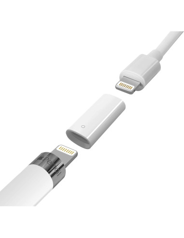 Adaptador de Carga TechMatte para Apple Pencil 1ra Gen - Paquete de 2
