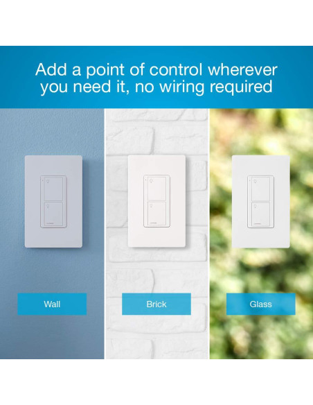 Control Remoto Lutron Pico para Interruptor Inteligente Negro Control Remoto Lutron Pico para Interruptor Inteligente Negro