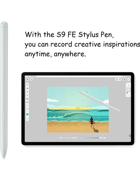 2 Stylus Pen Galaxy Tab S9 FE Anglepingping Verde 2 Stylus Pen Galaxy Tab S9 FE Anglepingping Verde