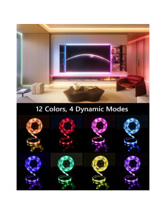 Tira LED RGB WILLED con Sensor de Movimiento y Control Remoto 2