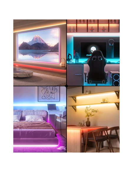 Tira LED RGB WILLED con Sensor de Movimiento y Control Remoto Tira LED RGB WILLED con Sensor de Movimiento y Control Remoto