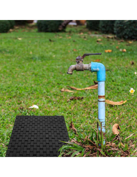 Alfombra de Baño de Bambú Fovlaurs 40x60 cm Antideslizante Alfombra de Baño de Bambú Fovlaurs 40x60 cm Antideslizante