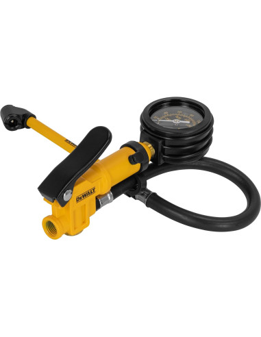 Inflador Analógico DEWALT 2" + Kit 25 Piezas + Manguera 3.05m