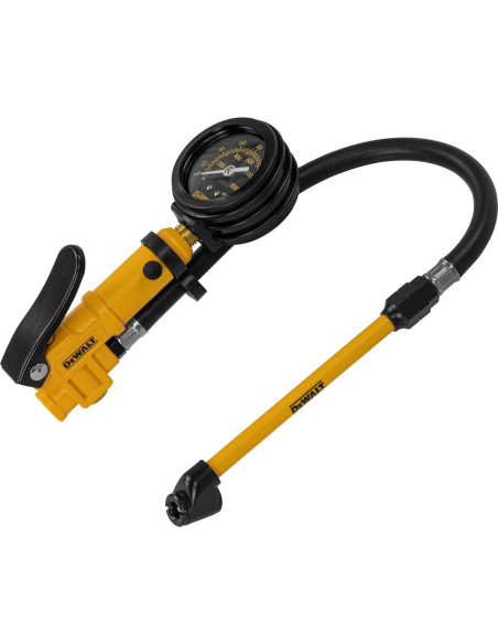 Inflador Analógico DEWALT 2" + Kit 25 Piezas + Manguera 3.05m Inflador Analógico DEWALT 2" + Kit 25 Piezas + Manguera 3.05m