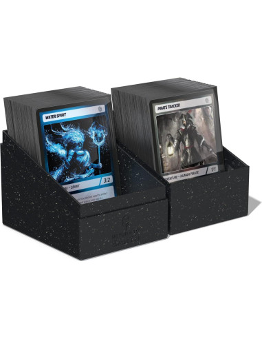 Caja para Mazo de Cartas TCG Ultimate Guard RTE Boulder 133 Negra