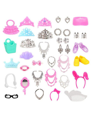 Set de Accesorios para Muñecas BARWA 40 PCS 29.21 cm
