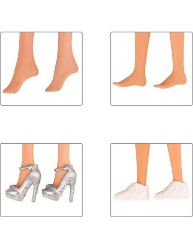 Set de Accesorios para Muñecas BARWA 40 PCS 29.21 cm