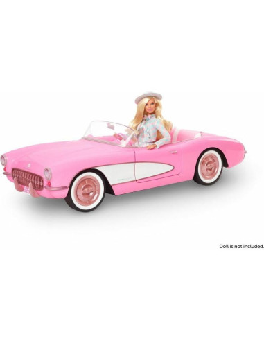 Coche Coleccionable Barbie Corvette Rosa HPK02 25.4x61x20.3cm