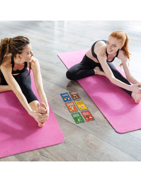 Tarjetas de Ejercicio de Flexibilidad Stack 52 - 52 Estiramientos Tarjetas de Ejercicio de Flexibilidad Stack 52 - 52 Estiramientos