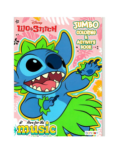 Set de Colorear Disney Lilo y Stitch - 300 Stickers y Juguete 2