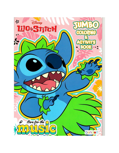 Set de Colorear Disney Lilo y Stitch - 300 Stickers y Juguete Set de Colorear Disney Lilo y Stitch - 300 Stickers y Juguete