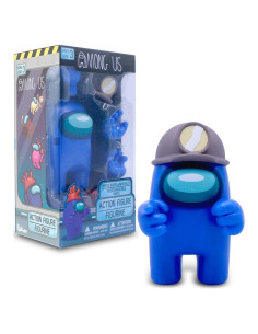 Figura Coleccionable Among Us Just Toys Tripulante Azul 18.4 cm