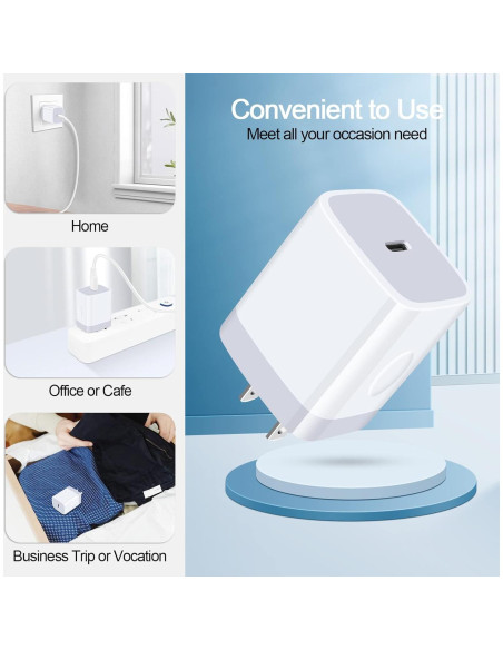 Cargador de pared USB C 20W PD Rápido Shenzhen Putuo Cargador de pared USB C 20W PD Rápido Shenzhen Putuo