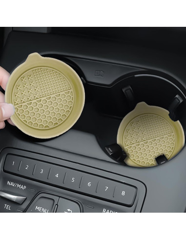 Soporte para Tazas de Coche Mandark - 4 Piezas Silicona Antideslizante