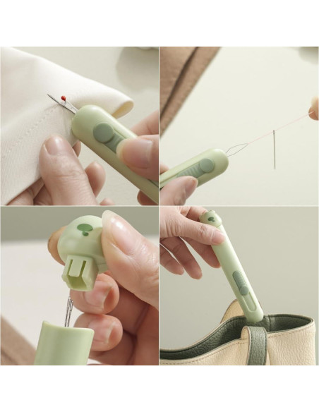 Kit de Costura 3 en 1 HeriNova con Enhebrador y Cinta Métrica Kit de Costura 3 en 1 HeriNova con Enhebrador y Cinta Métrica
