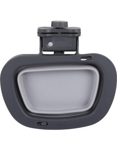 Tazón Plegable para Mascotas Dexas PW275432429 Gris 0.6L 2