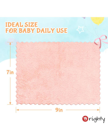 Toallitas de Baño Orighty 50-Pack Microfibra Coral 18x23 cm Toallitas de Baño Orighty 50-Pack Microfibra Coral 18x23 cm