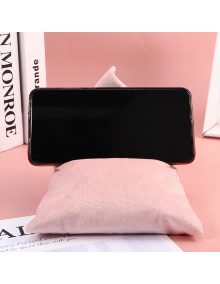 Soporte de Almohada para Tableta y Teléfono KONTONTY Rosa Soporte de Almohada para Tableta y Teléfono KONTONTY Rosa
