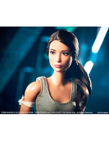 Muñeca Barbie Lara Croft Tomb Raider 33 cm Mattel