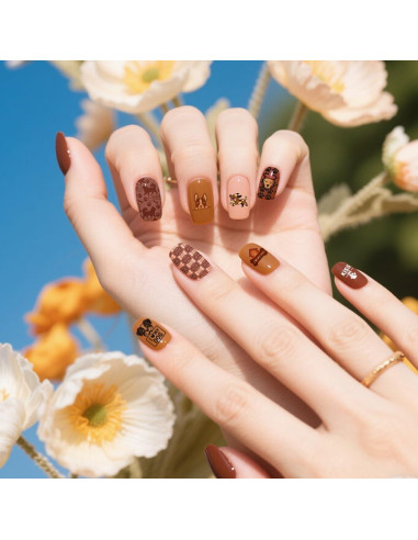 Set de 3 Placas de Estampado de Uñas UNICRAFTALE - Perro