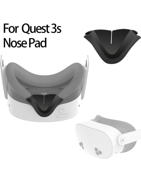 Almohadilla Nasal Suave NUHFUFA para Gafas VR Quest 3S Almohadilla Nasal Suave NUHFUFA para Gafas VR Quest 3S