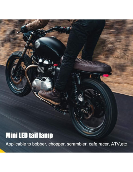 Luz Trasera LED DREAMIZER Universal para Motocicleta 28 LEDs Luz Trasera LED DREAMIZER Universal para Motocicleta 28 LEDs