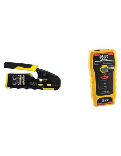 Crimpadora Modular Klein Tools VDV226-110 + Probador LAN VDV526-100