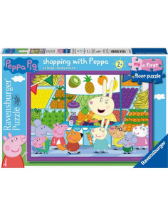 Rompecabezas de Suelo Peppa Pig 16 Piezas Ravensburger 49x36 cm 2
