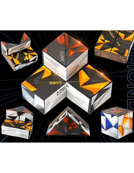 Cubo Mágico 3D ALaLatois Diamante 2 en 1 Juguete Lógico Cubo Mágico 3D ALaLatois Diamante 2 en 1 Juguete Lógico